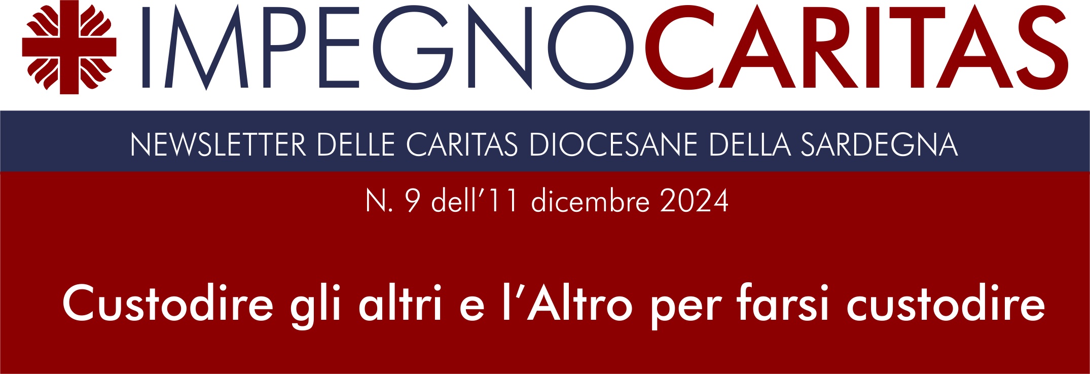 Online la newsletter delle Caritas diocesane della Sardegna IMPEGNO CARITAS dedicata all’Avvento/Natale 2024